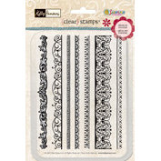 Sandylion - Kelly Panacci Collection - Clear Stamps - Vintage Borders, CLEARANCE