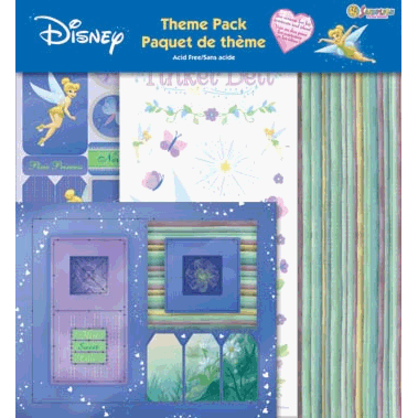 Sandylion - Disney - 12x12 Theme Packs - Tinkerbell