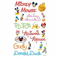 Sandylion Stickers - Mickey Autographs