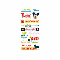 Sandylion - Disney Collection - Stickers - Theme Park Phrases, CLEARANCE