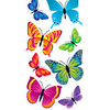 Sandylion - Large Essentials - Handmade 3 Dimensional Stickers - Realistic Butterflies