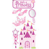 Sandylion - Large Essentials - Handmade 3 Dimensional Stickers - Princess, CLEARANCE