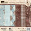 Sandylion - Kelly Panacci - Paper Pack - Blue and Brown