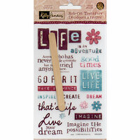 Sandylion - Kelly Panacci Collection - Rub-On Transfers - That's Life, CLEARANCE