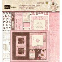 Sandylion - Kelly Panacci - Scrapbook Theme Pack - She's One of a Kind, CLEARANCE