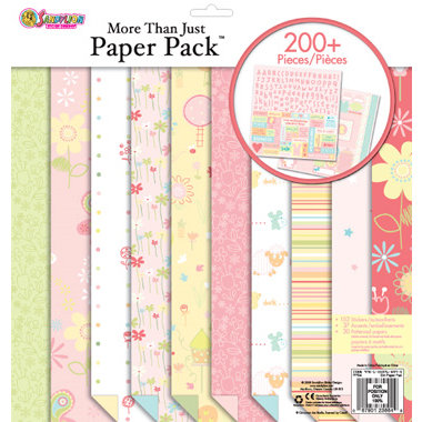 Sandylion - 12 x 12 More Than Just Paper Pack - Girl, CLEARANCE