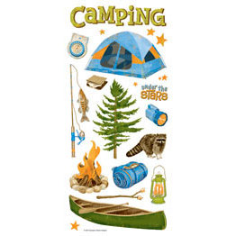 Sandylion - Stickers - Camping Icons