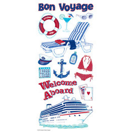 Sandylion - Cruise Collection - Stickers - Cruise Icons, CLEARANCE