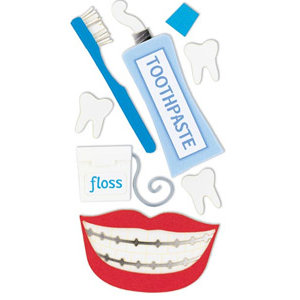 Sandylion - Sandylion Essentials - Handmade Stickers - Tooth Care - Dentist