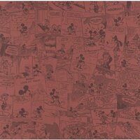 Sandylion Patterned Paper - Mickey Mouse Collection - Red Comic, CLEARANCE