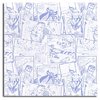 Sandylion Patterned Paper - Spiderman Comic, CLEARANCE