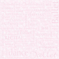 Sandylion - 12x12 Paper - Ballet Foil Paper