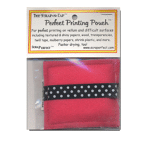 ScraPerfect - Perfect Printing Pouch - The Strap N Tap, CLEARANCE