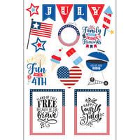 Scrapbook Customs - Laser Cuts - 4th of July