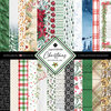 Scrapbook Customs - Christmas Watercolor Collection - 6 x 6 Paper Pack
