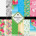 Scrapbook Customs - 12 x 12 Paper Pack - Hawaii