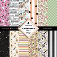 image of Scrapbook Customs - 12 x 12 Paper Pack - Summerween