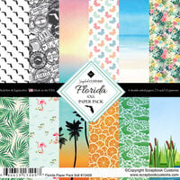 Scrapbook Customs - 6 x 6 Paper Pack - Florida