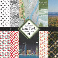 Scrapbook Customs - 6 x 6 Paper Pack - New York