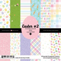 Scrapbook Customs - 6 x 6 Paper Pack - Easter 02