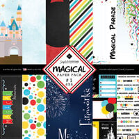 Scrapbook Customs - Magical Collection - 6 x 6 Paper Pack - Magical 01