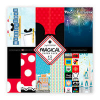 Scrapbook Customs - Magical Collection - 6 x 6 Paper Pack - Magical 02