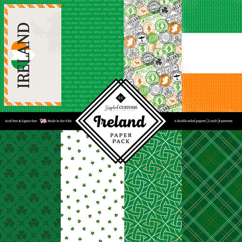 Scrapbook Customs - 6 x 6 Paper Pack - Ireland
