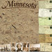 Scrapbook Customs - United States Collection - Minnesota - 12 x 12 Paper