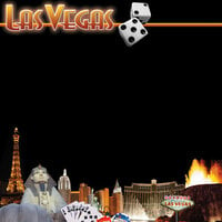 Scrapbook Customs - United States Collection - 12 x 12 Single Sided Paper - Las Vegas