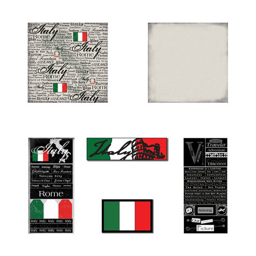 Scrapbook Customs - Complete Kit - Italy