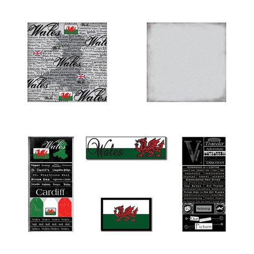 Scrapbook Customs - Complete Kit - Wales