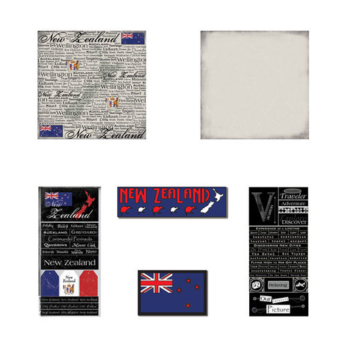 Scrapbook Customs - Complete Kit - New Zealand