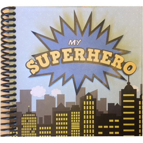 Scrapbook Customs - Superhero Collection - 6 x 6 Mini Book Kit