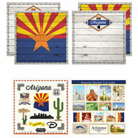 Scrapbook Customs - State Sightseeing Collection - 12 x 12 Complete Kit - Arizona