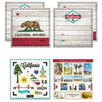 Scrapbook Customs - State Sightseeing Kit - California