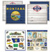 Scrapbook Customs - State Sightseeing Kit - Montana