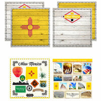Scrapbook Customs - State Sightseeing Collection - 12 x 12 Complete Kit - New Mexico