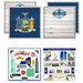 Scrapbook Customs - State Sightseeing Kit - New York