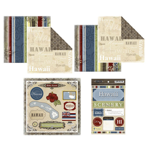 Scrapbook Customs - Lovely Scrapbook Kit - Hawaii