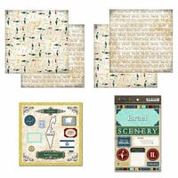 Scrapbook Customs - Explore Country Collection - 12 x 12 Complete Kit - Israel