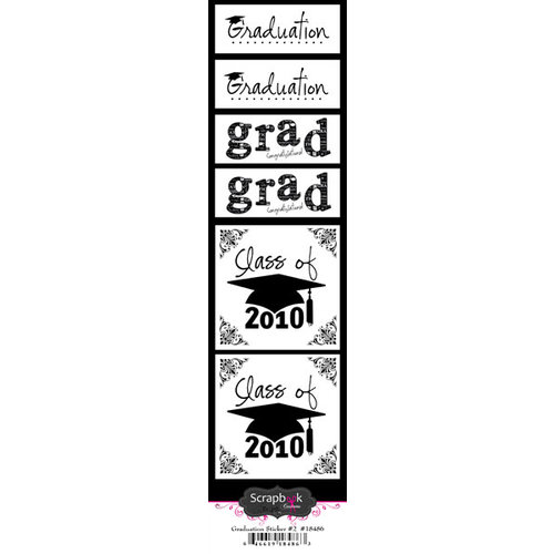 Scrapbook Customs - Graduation Collection - Cardstock Stickers - Graduation 2