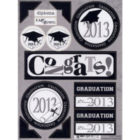 Scrapbook Customs - Graduation Collection - Cardstock Stickers - Graduation 4