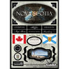 Scrapbook Customs - World Collection - Canada - Cardstock Stickers - Travel - Nova Scotia