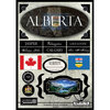 Scrapbook Customs - World Collection - Canada - Cardstock Stickers - Travel - Alberta