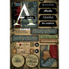 Scrapbook Customs - United States Collection - Alaska - Cardstock Stickers - Patchwork