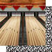 Scrapbook Customs - 12 x 12 Double Sided Paper - Bowling On Wood