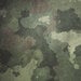 Scrapbook Customs - 12 x 12 Double Sided Paper - Grunge Tan and Green Camo