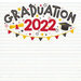 Scrapbook Customs - 12 x 12 Double Sided Paper - Little Kids Graduation Year 2022