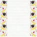 Scrapbook Customs - 12 x 12 Double Sided Paper - Little Kids Graduation Year 2022
