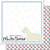 Scrapbook Customs - 12 x 12 Double Sided Paper - West Highland White Terrier